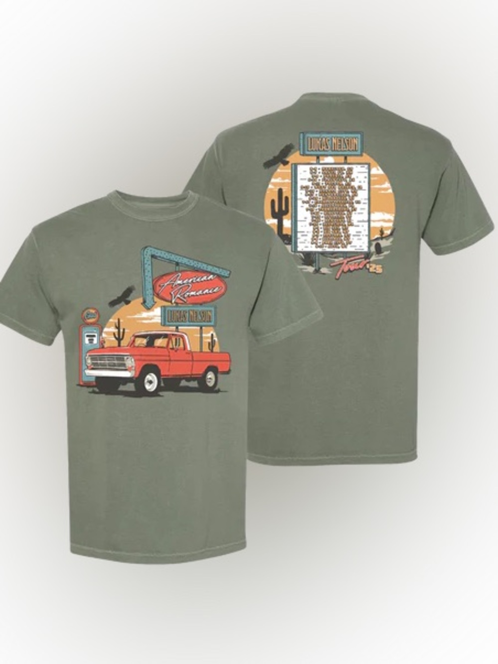Lukas Nelson - Men’s 2XL tour merch